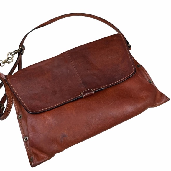 Frye Brown Leather Crossbody - Picture 6 of 13